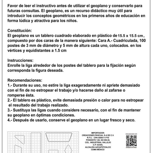 Geoplano Instruccion De Uso