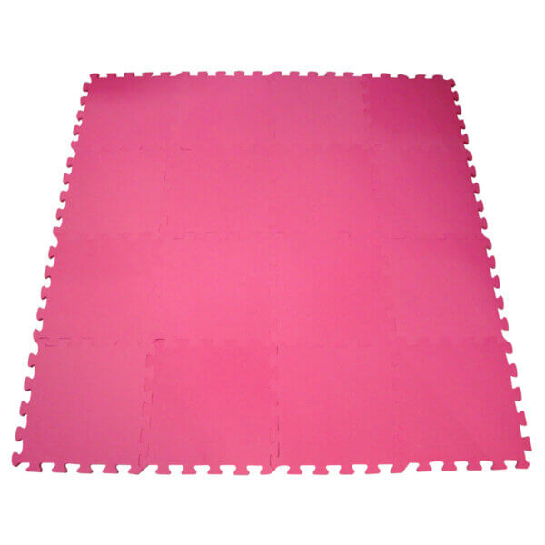 Tapete 30x30 liso+rosa mexicano